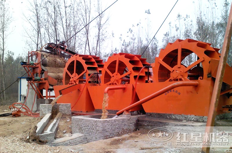 洗砂機客戶現(xiàn)場