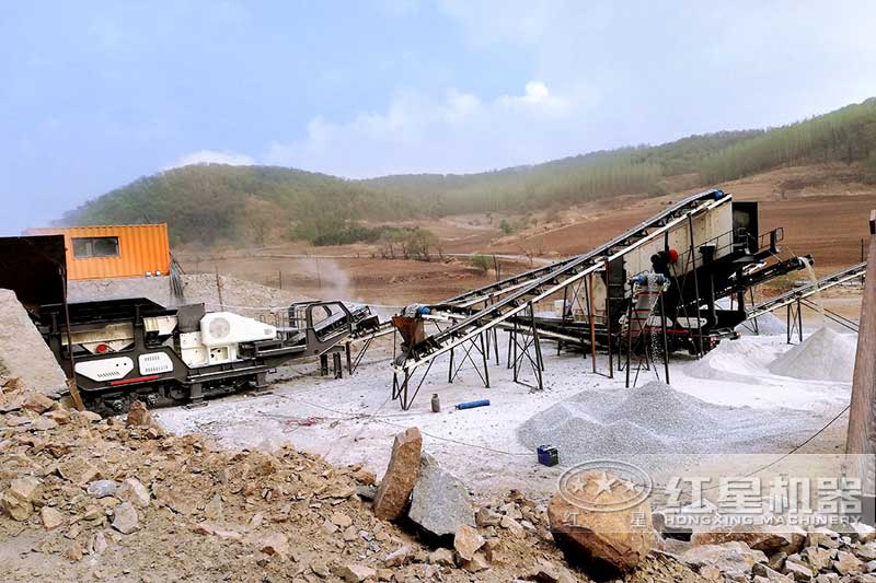 時(shí)產(chǎn)200噸石子破碎生產(chǎn)線四