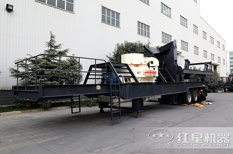 車載式制砂機(jī)實(shí)拍圖