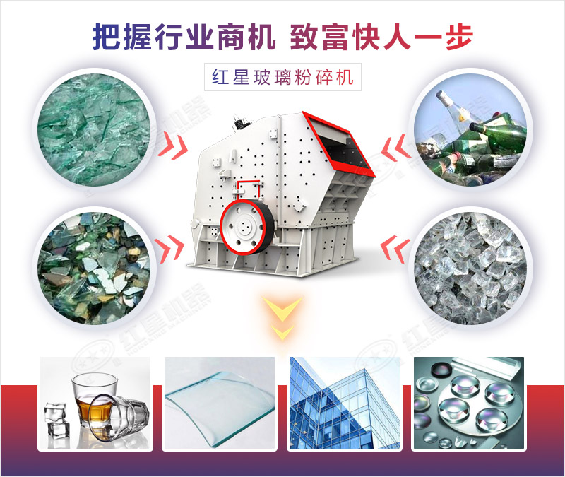 玻璃粉碎機用途