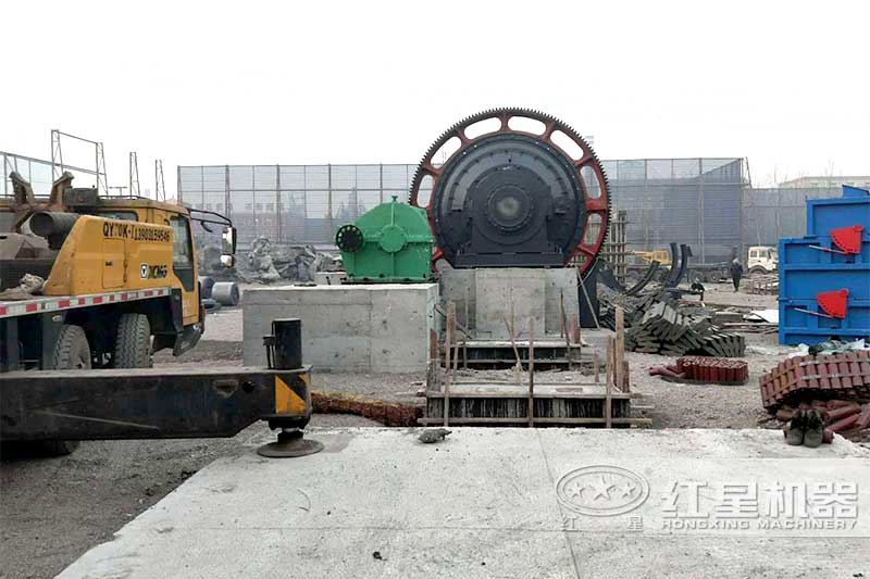 紅星EPC總包選礦生產(chǎn)線安裝現(xiàn)場(chǎng)