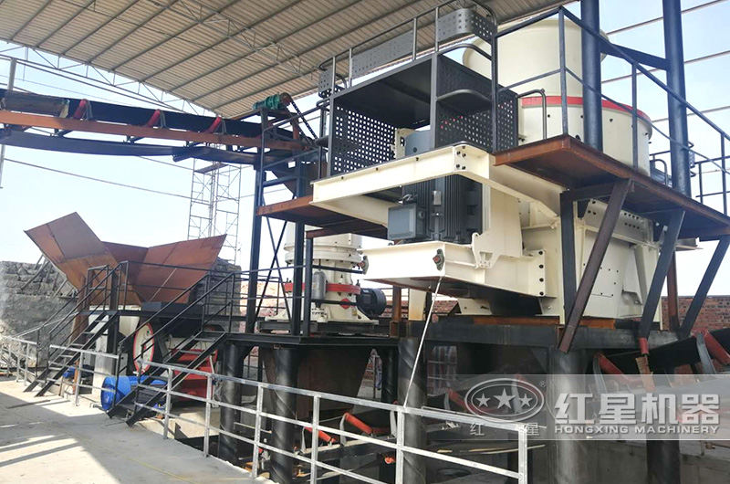 2020年新投資開辦的制沙現(xiàn)場