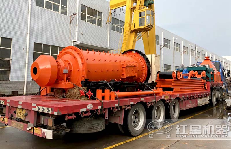 紅星球磨機發(fā)貨國外二