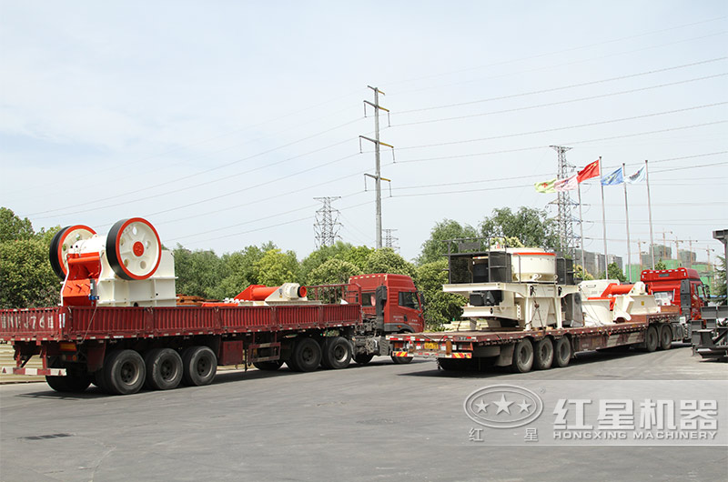 砂石場(chǎng)加工設(shè)備發(fā)貨