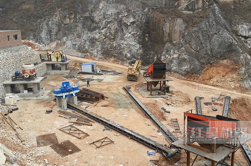 河卵石破碎生產(chǎn)現(xiàn)場(chǎng)實(shí)拍