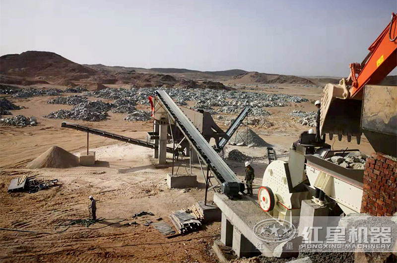 重錘破集二級(jí)破碎為一次成型