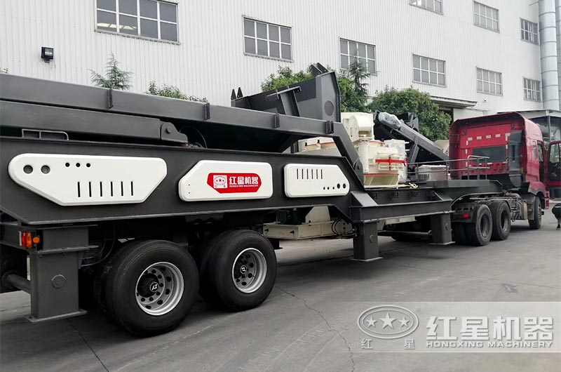 必須要做顏值與實(shí)力并存的機(jī)車制沙機(jī)——HX移動(dòng)制砂機(jī)，就是美！