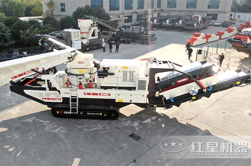 再創(chuàng)佳績！紅星機(jī)器移動破碎站昂首“犇”向新征程！