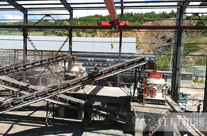 制砂生產線現場