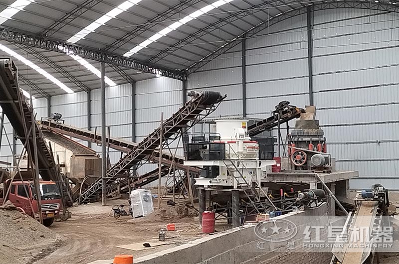 一小時(shí)100噸建筑垃圾處理，固定式破碎生產(chǎn)線把握市場(chǎng)需求
