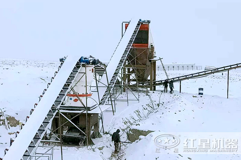 內(nèi)蒙鄂爾多斯采石廠全套設備亮相，百萬投資三個月回本