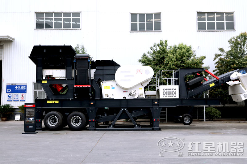 工地建筑垃圾破碎機時產(chǎn)200噸現(xiàn)場，輕松實現(xiàn)變廢為寶