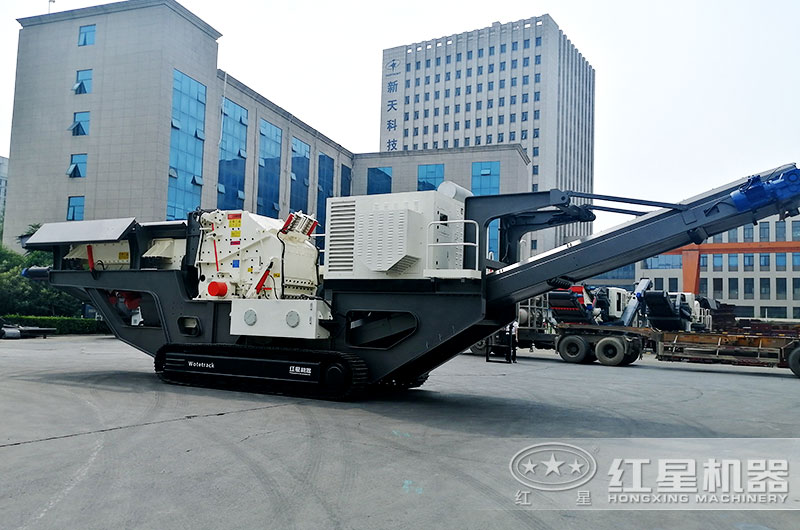 反擊破履帶式柴油破碎機