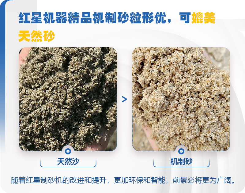 混凝土用河沙好還是機(jī)制砂好？骨料生產(chǎn)線工藝流程是什么？