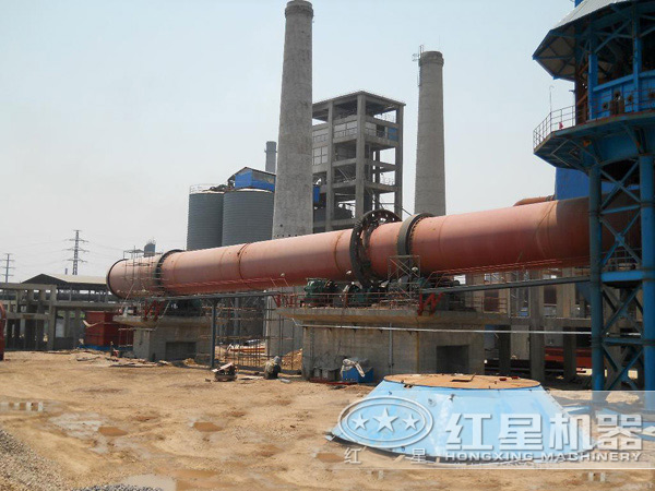 回轉(zhuǎn)窯遠(yuǎn)景實(shí)拍展示圖