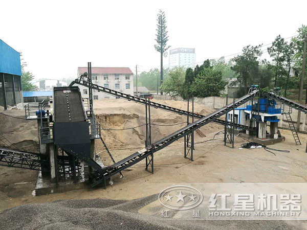 VSI制砂機現(xiàn)場圖