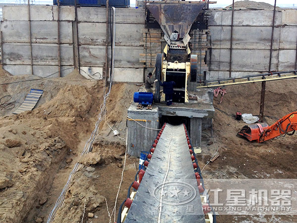 鵝卵石破碎機生產(chǎn)線